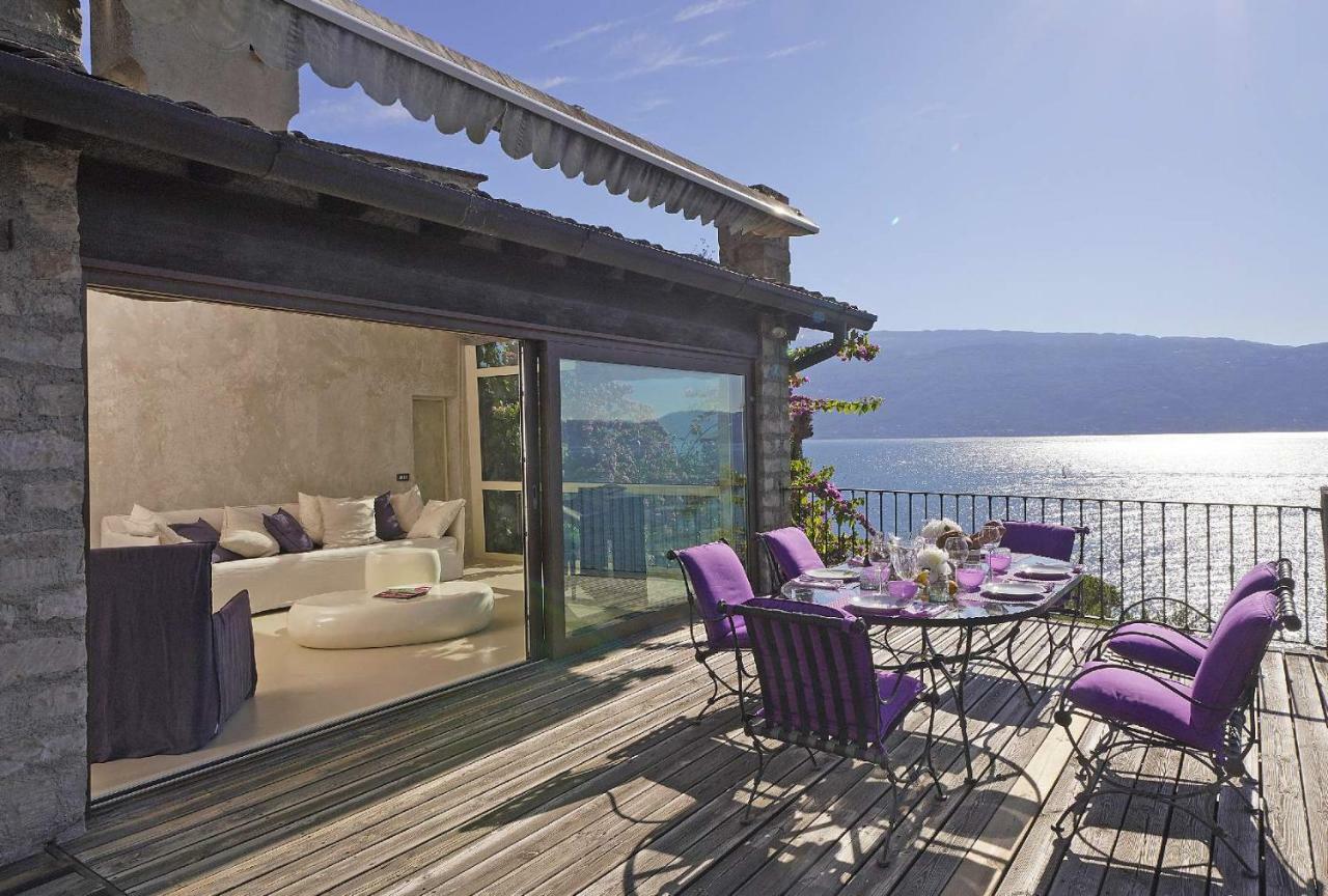 Villa Rachele: Stunning Luxury Villa In Centre Gargnano With Private Pool And Breathtaking Views Dış mekan fotoğraf