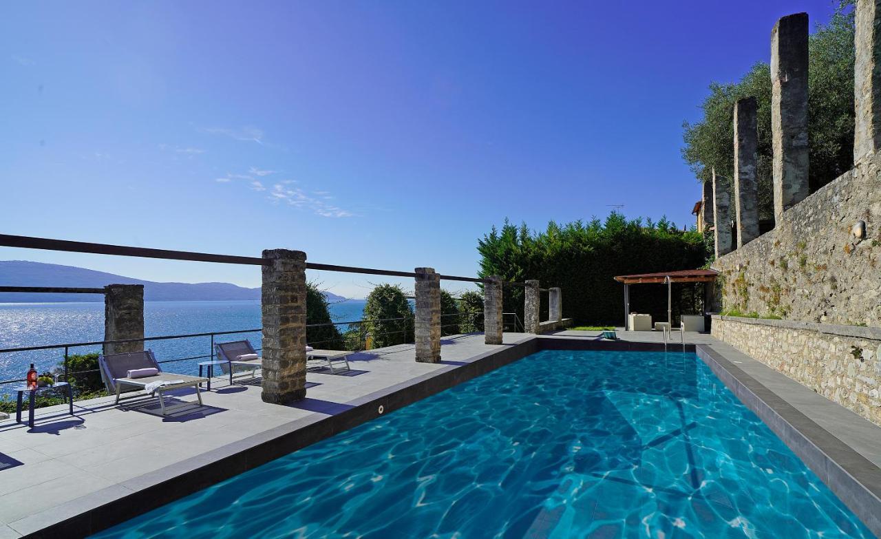 Villa Rachele: Stunning Luxury Villa In Centre Gargnano With Private Pool And Breathtaking Views Dış mekan fotoğraf