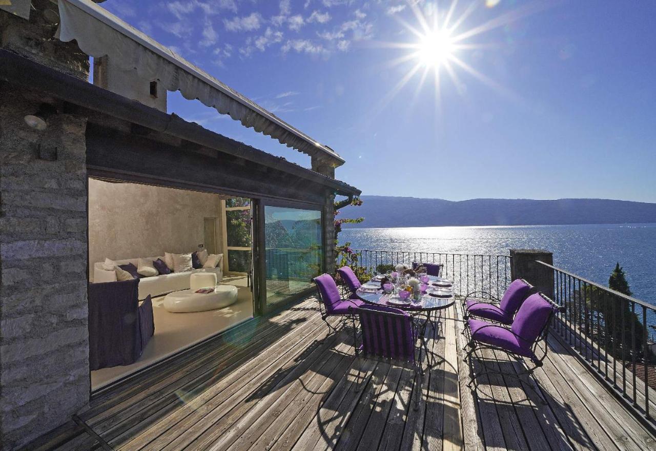 Villa Rachele: Stunning Luxury Villa In Centre Gargnano With Private Pool And Breathtaking Views Dış mekan fotoğraf